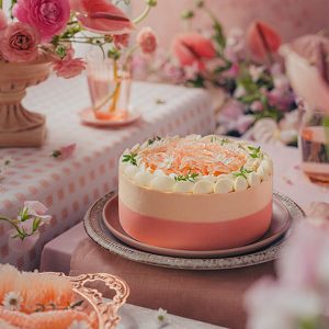 Mousse Bưởi hồng